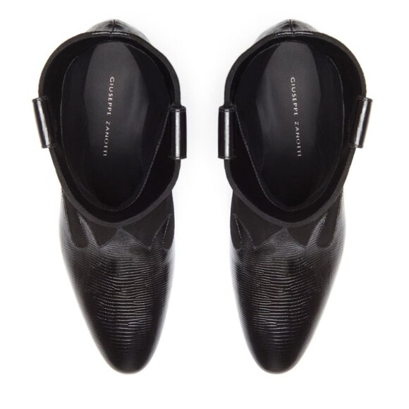 GIUSEPPE ZANOTTI Women's I970049 Mid Calf Boot, Black (Nero 83492), 9.5B US NEW - Picture 5 of 10